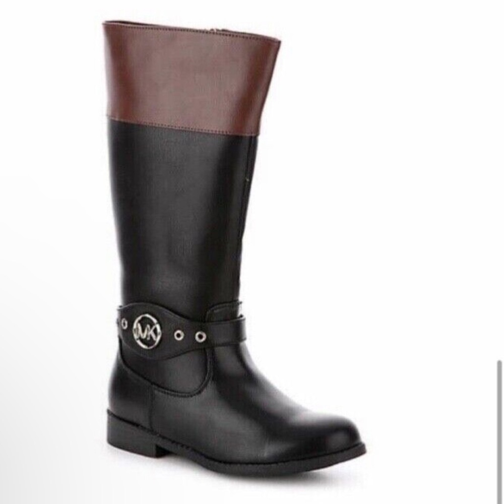 Micheal Kors leather winter boots